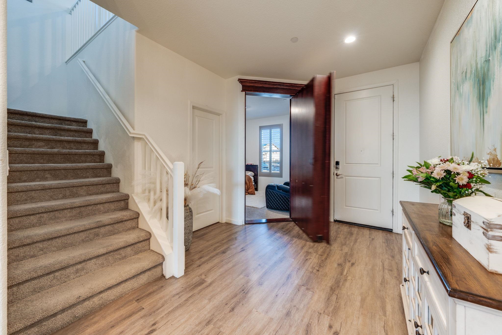 1305 Stark Bridge Road Lincoln, CA 95648 - Photo 7 of 53 a view of entryway with wooden floor