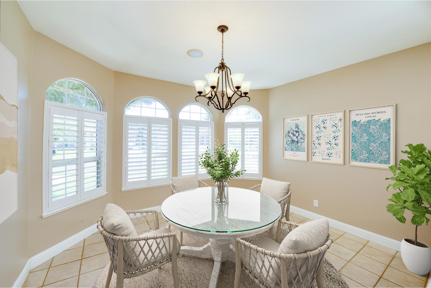 849 Miraggio Drive Patterson, CA 95363 - Photo 10 of 40 a dining room with furniture and window