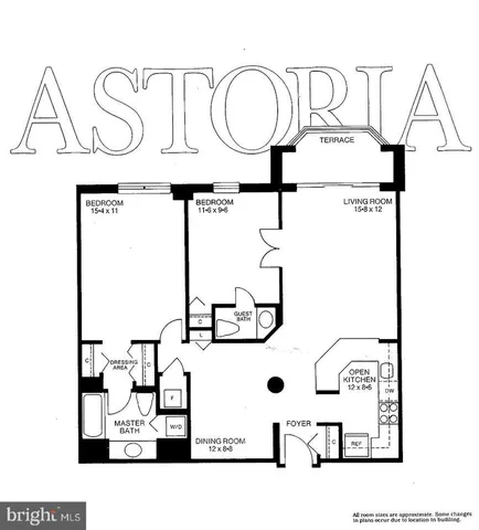 a picture of a bench in a white and white house