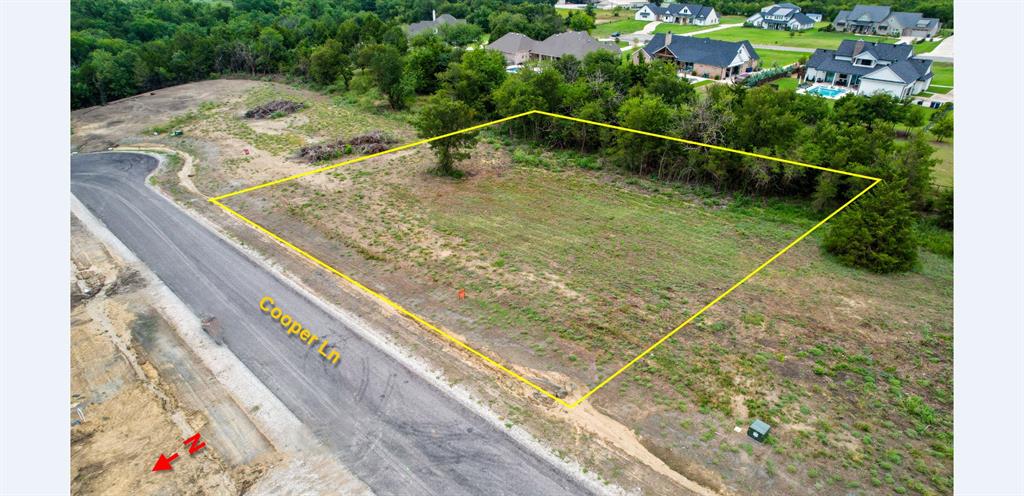 252 Cooper Lane Van Alstyne, TX 75495 - Photo 3 of 5 Bird's eye view of Lot facing southeast