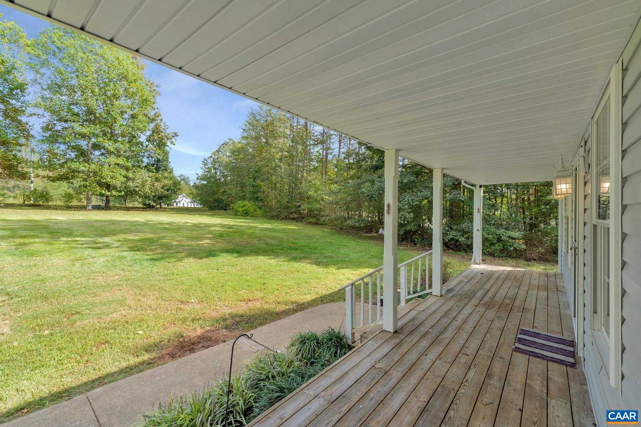193 Jordan Store Road Kents Store, VA 23084 - Photo 45 of 45 a view of a balcony with yard