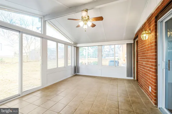 a view of a bedroom from the hallway