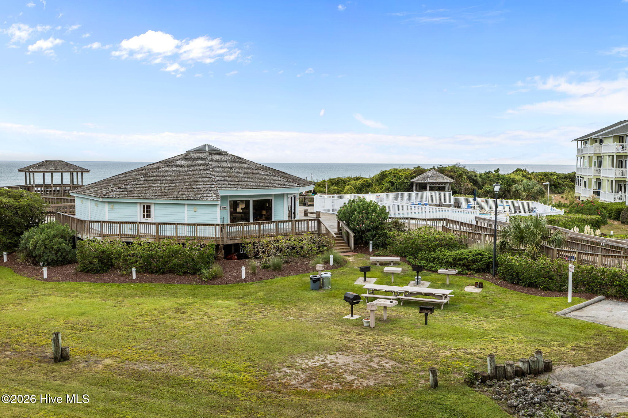 9201 Coast Guard Road, Unit D204 Emerald Isle, NC 28594 - Photo 65 of 70 Oceanfront clubhouse and pool