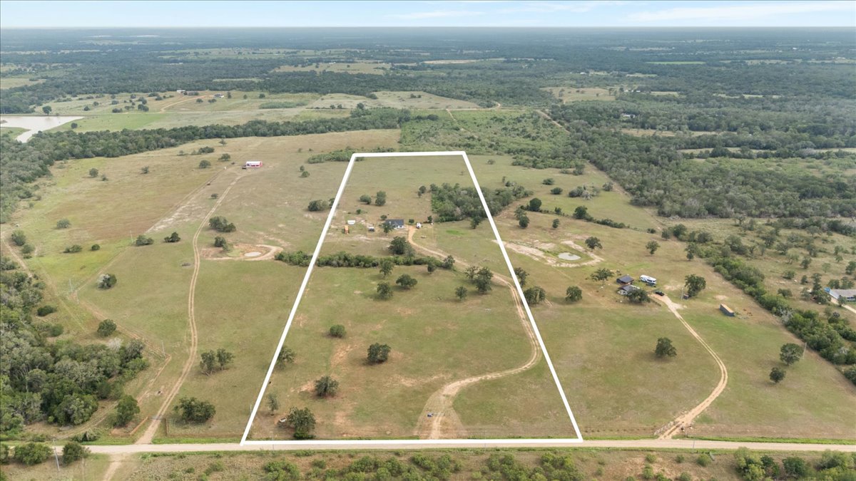 3389 Sparta Field Road Waelder, TX 78959 - Photo 34 of 40 View of property location featuring property boundaries highlighted and rural landscape