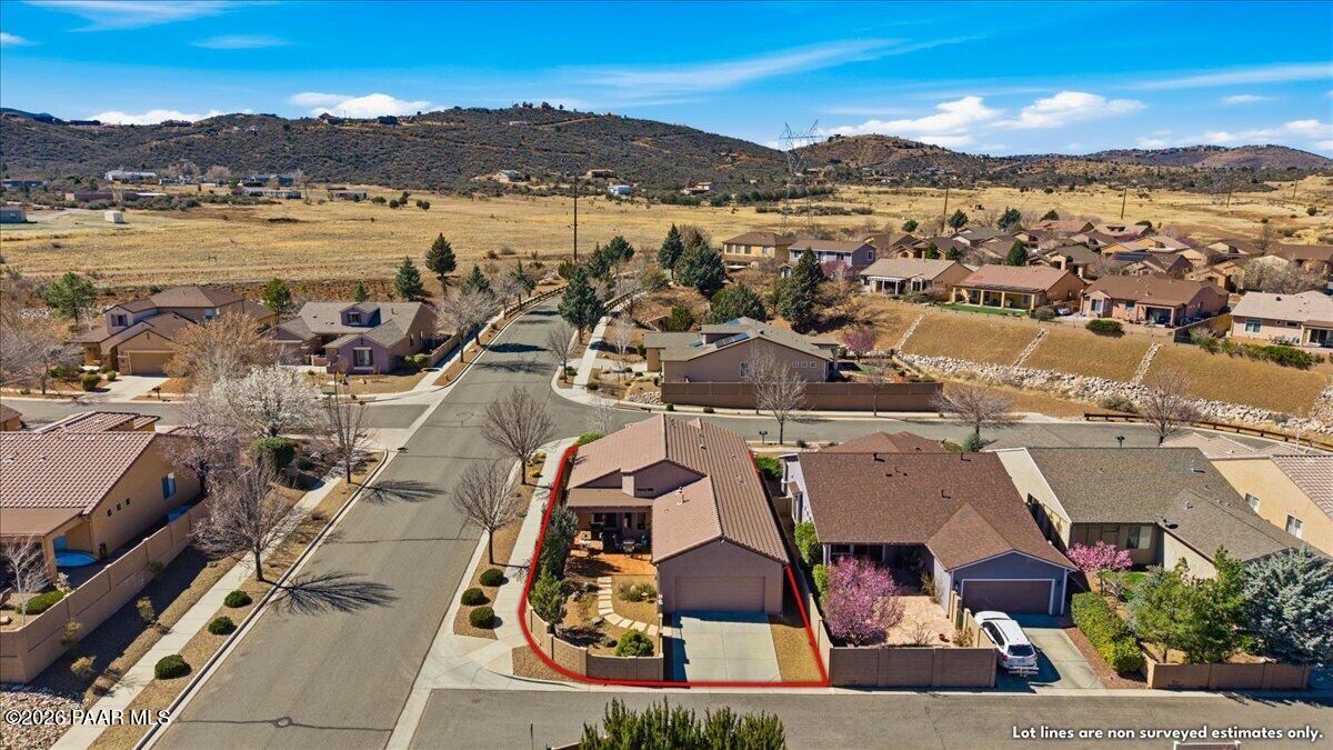 1121 Half Hitch Road Prescott Valley, AZ 86314 - Photo 5 of 7 6-Aerial View S