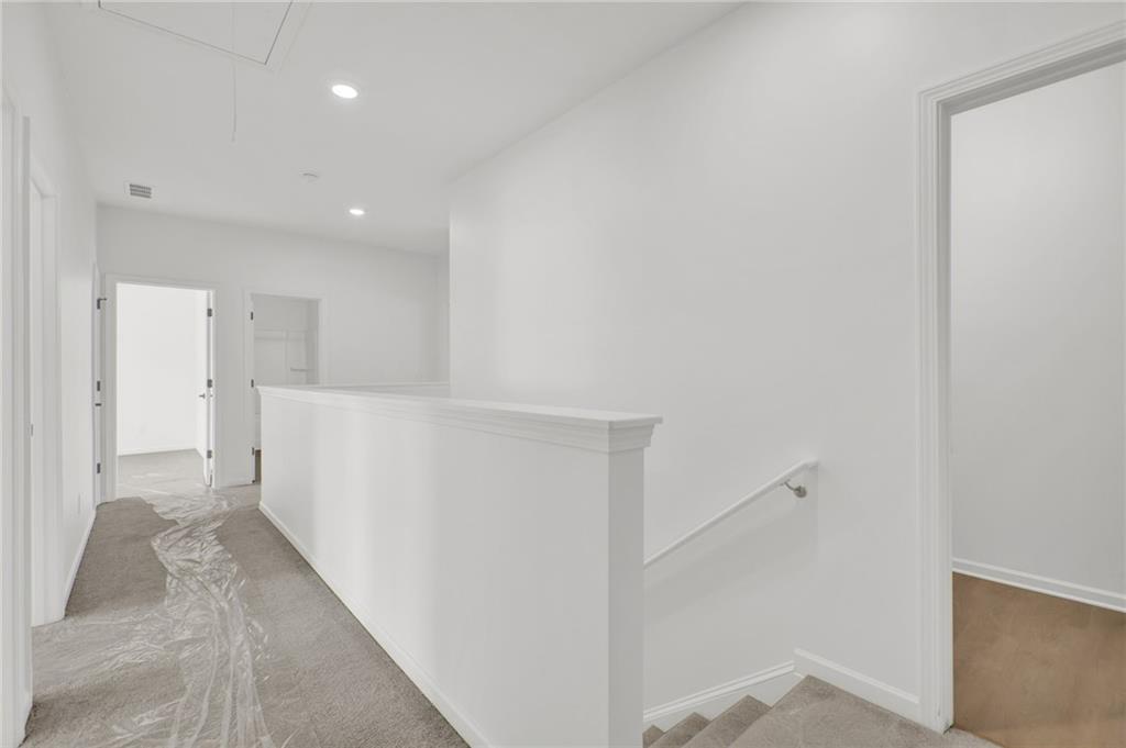 111 Weston Way Northwest Cartersville, GA 30121 - Photo 22 of 41 a view of a hallway with white walls