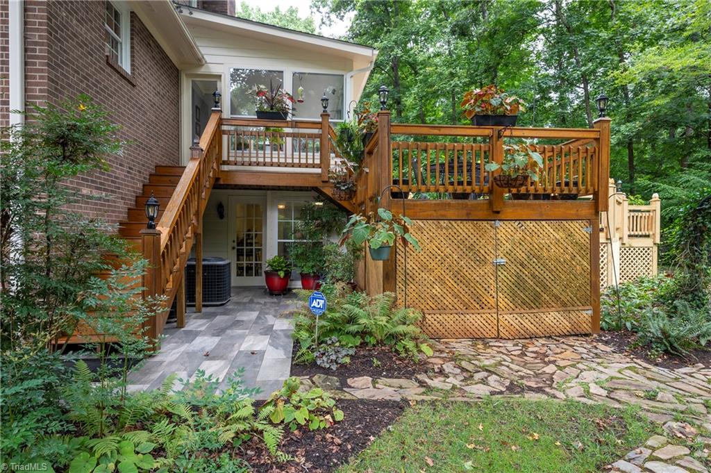 732 La Vale Drive Clemmons, NC 27012 - Photo 32 of 45 Workshop to patio