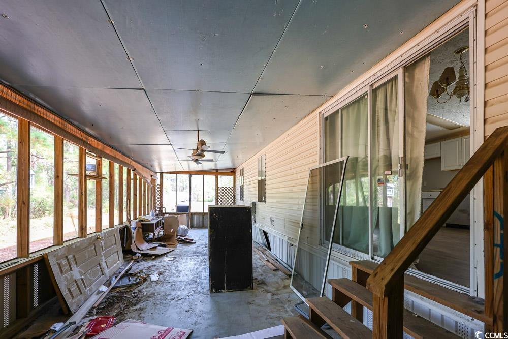 175 Darlene Drive Myrtle Beach, SC 29588 - Photo 25 of 31 View of unfurnished sunroom