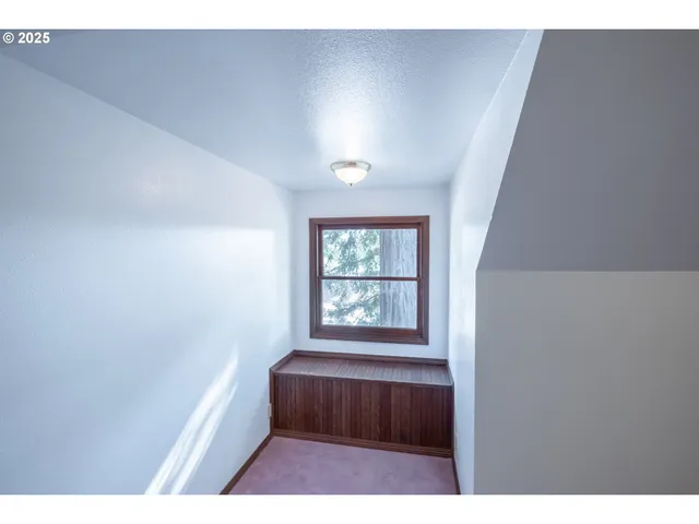 a view of a storage room