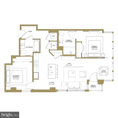 $4,480 | 950 3rd Street Northwest, Unit 710, Washington, DC 20001