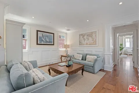 a view of a kitchen from the hallway