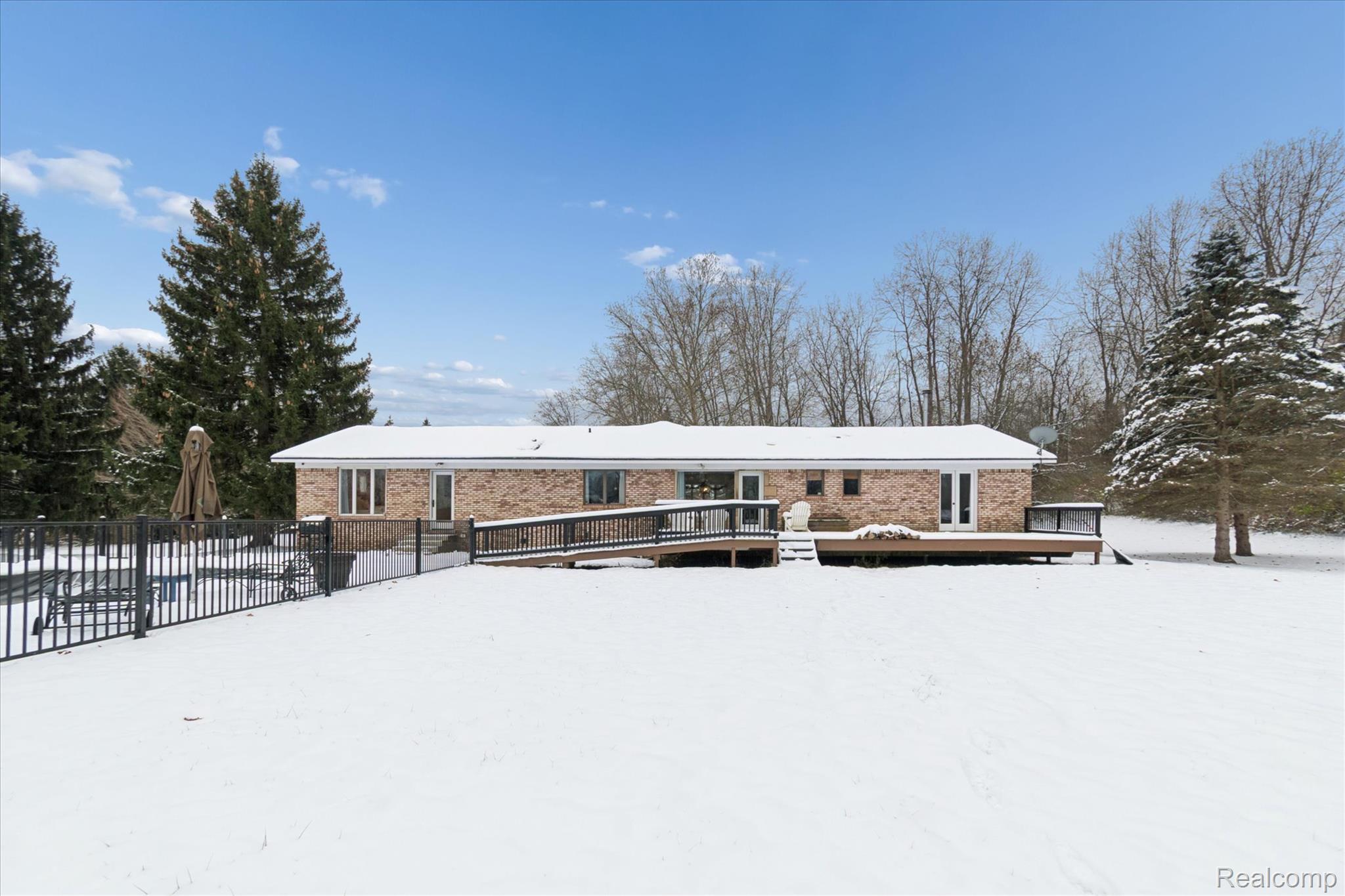 187 Darwin Road Pinckney, MI 48169 - Photo 61 of 71 Befor- Back view of home