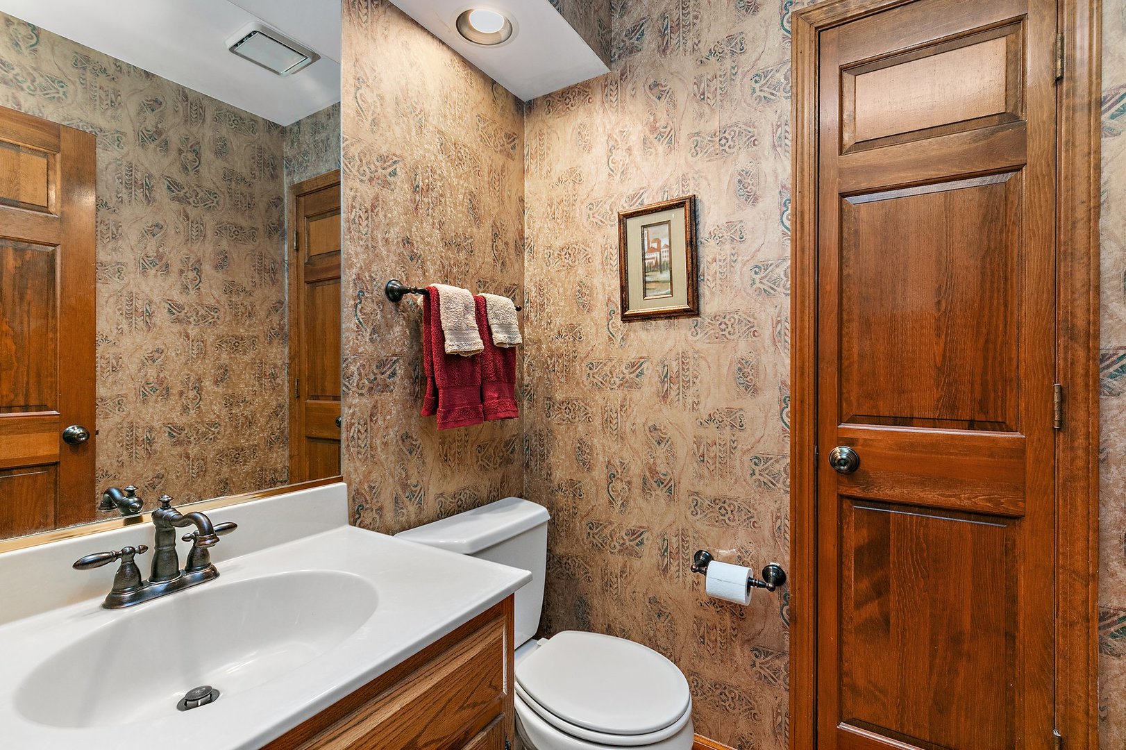 655 Red Maple Lane Roselle, IL 60172 - Photo 14 of 40 a bathroom with a sink toilet and shower