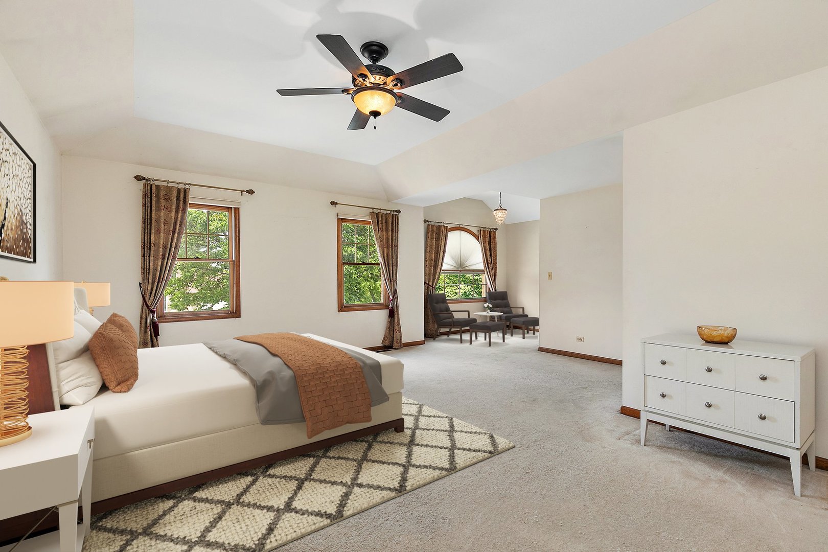 655 Red Maple Lane Roselle, IL 60172 - Photo 17 of 40 a bed room with a bed and a window