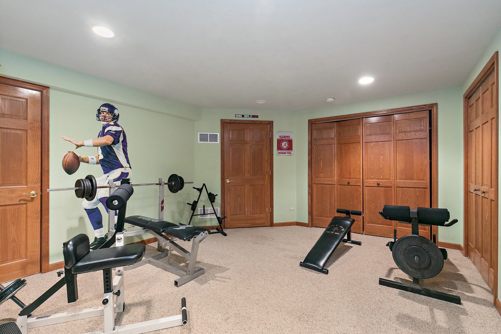655 Red Maple Lane Roselle, IL 60172 - Photo 24 of 40 a view of a room with gym equipment