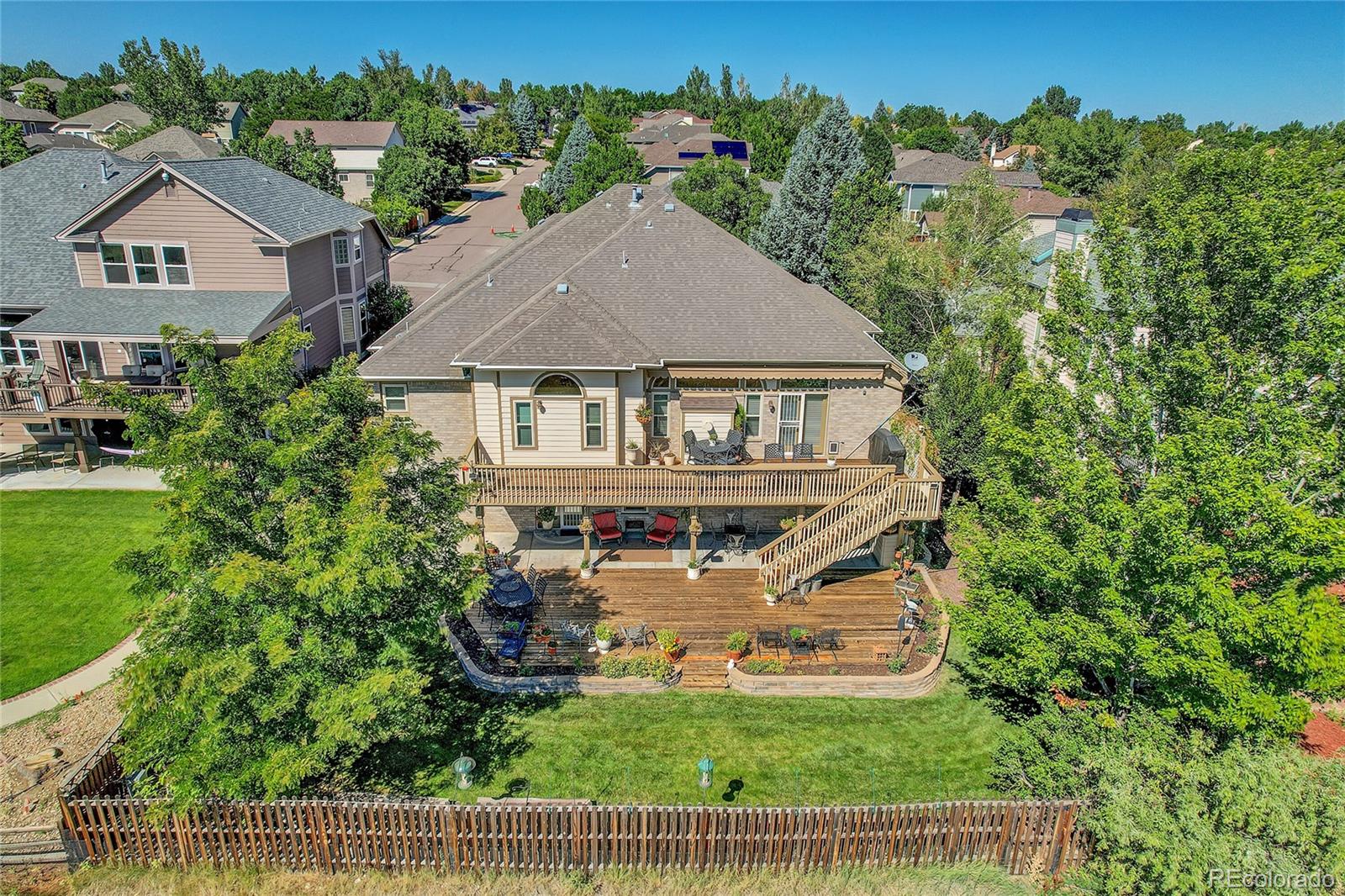 11232 West Cooper Drive Littleton, CO 80127 - Photo 44 of 48 an aerial view of a house