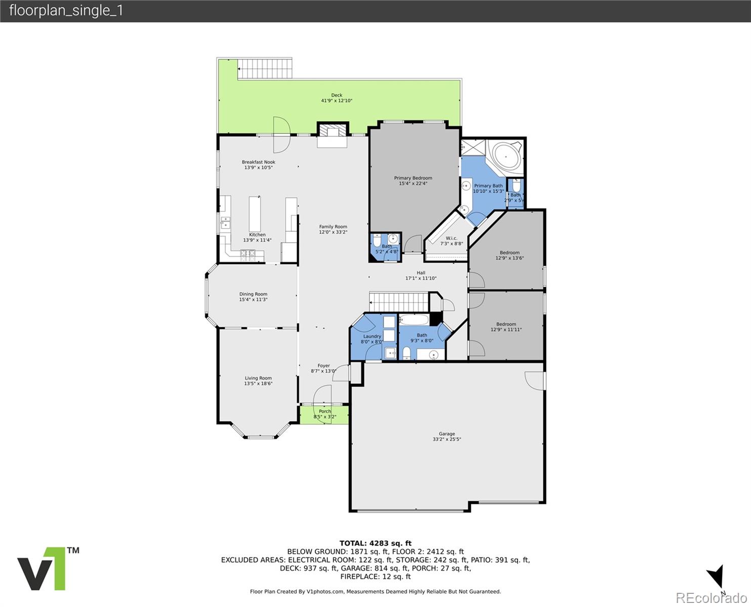 11232 West Cooper Drive Littleton, CO 80127 - Photo 46 of 48 a picture of floor plan