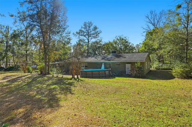 a view of road with trees