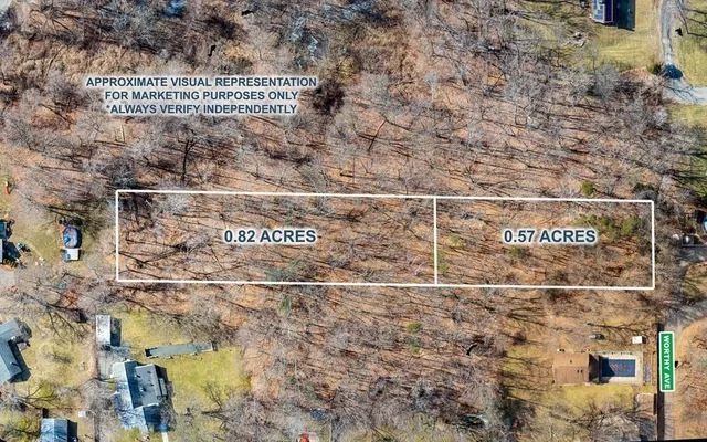 a street sign on a street