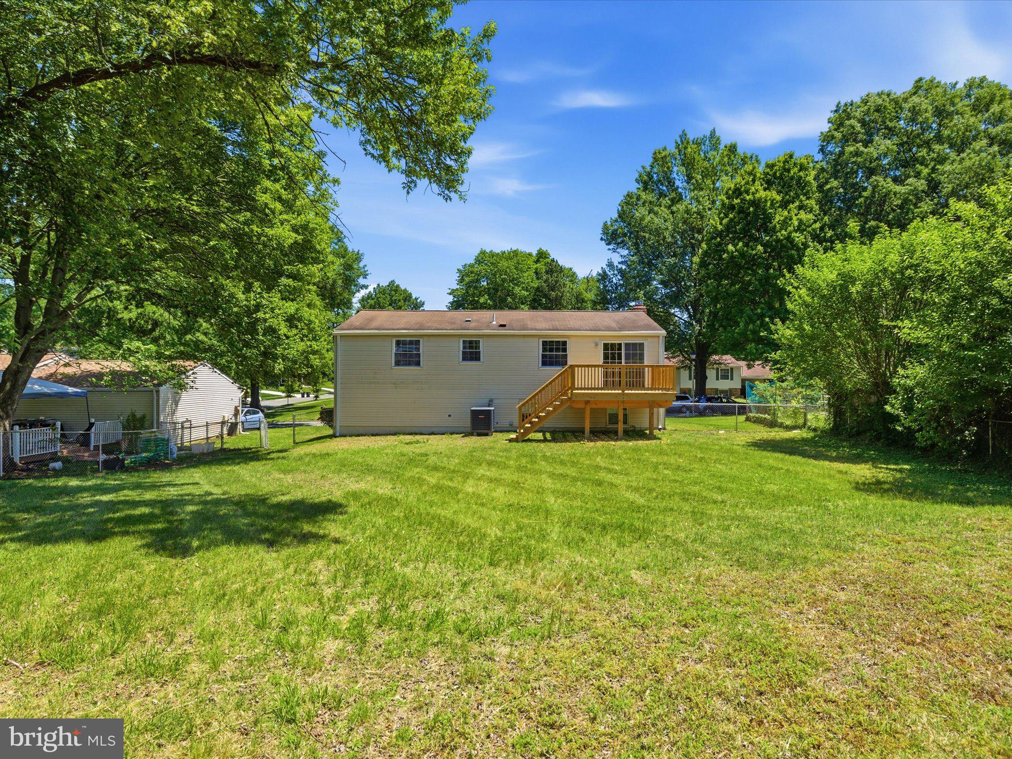 6314 West Vein Road Bowie, MD 20720 - Photo 5 of 28 a view of house with backyard