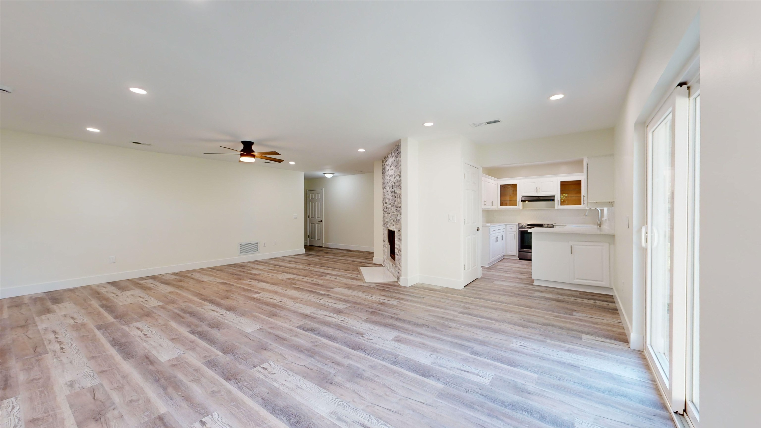 412 Gentian Road St. Augustine, FL 32086 - Photo 17 of 58 a view of a kitchen with wooden floor and a kitchen