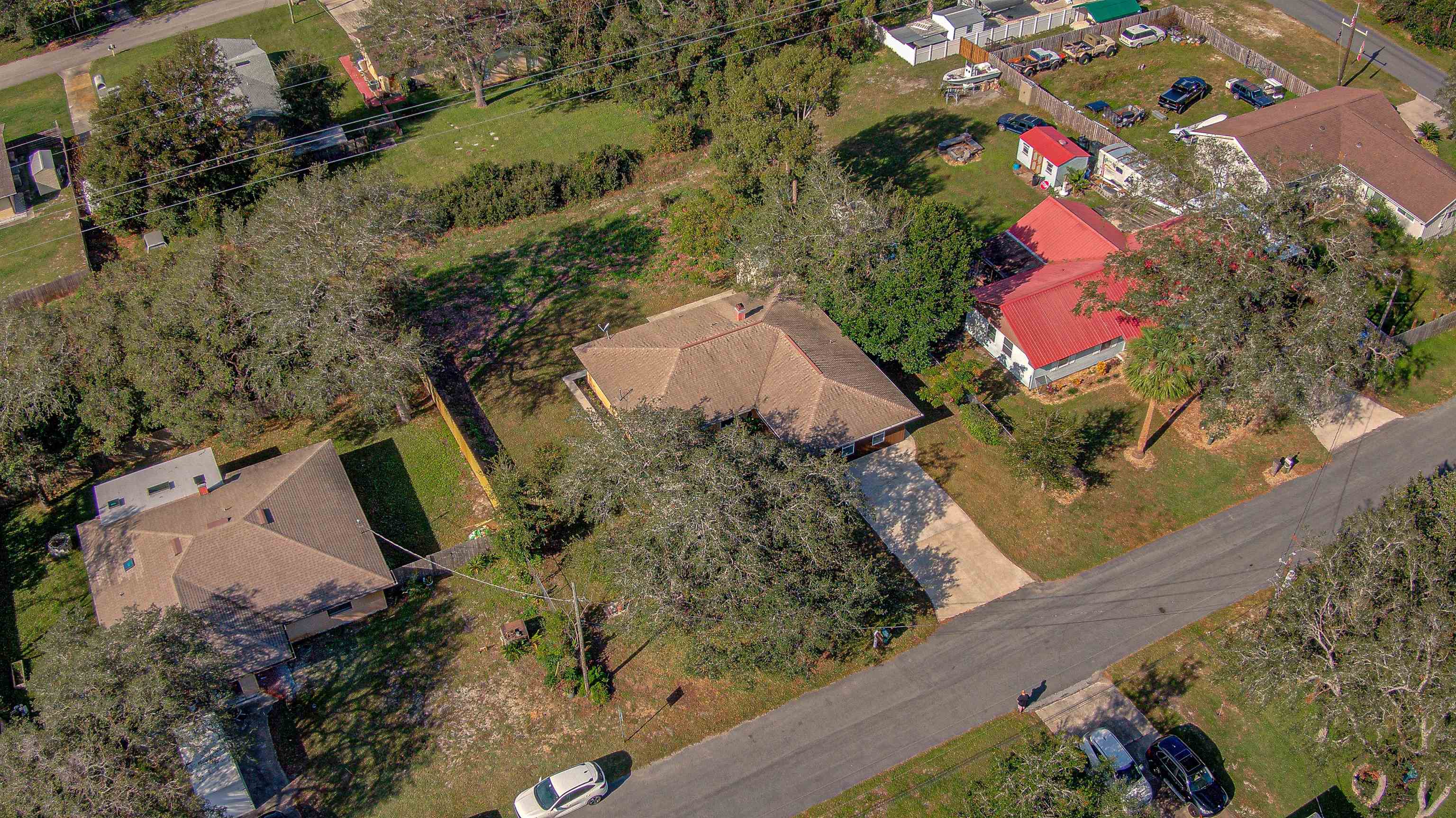 412 Gentian Road St. Augustine, FL 32086 - Photo 44 of 58 an aerial view of residential houses with outdoor space