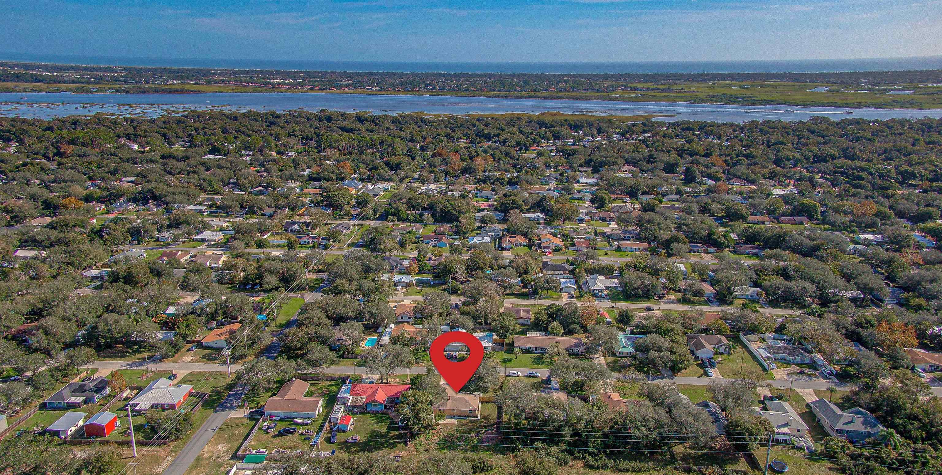 412 Gentian Road St. Augustine, FL 32086 - Photo 56 of 58 a view of city and ocean