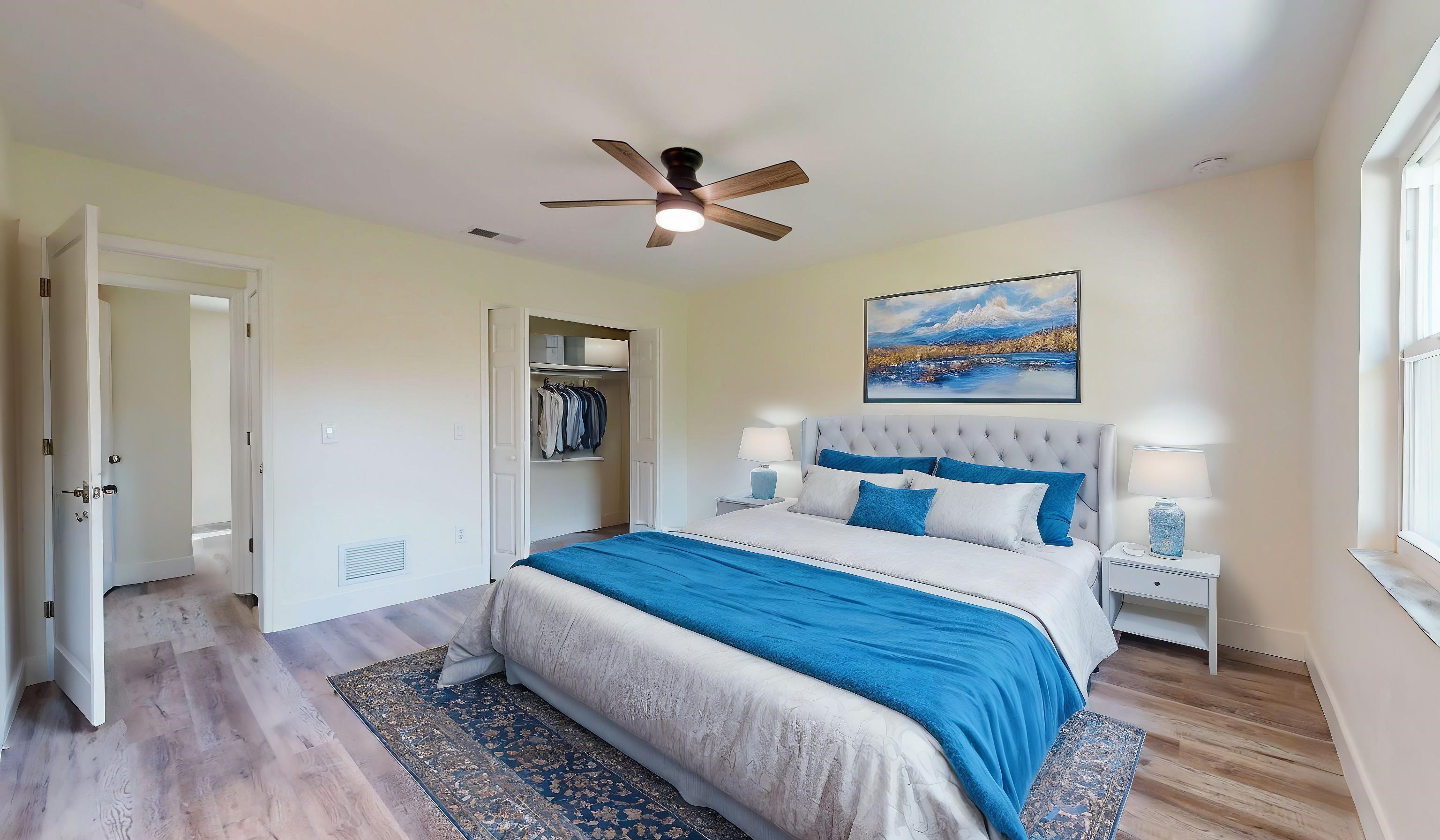 412 Gentian Road St. Augustine, FL 32086 - Photo 6 of 58 a bedroom with bed and wooden floor