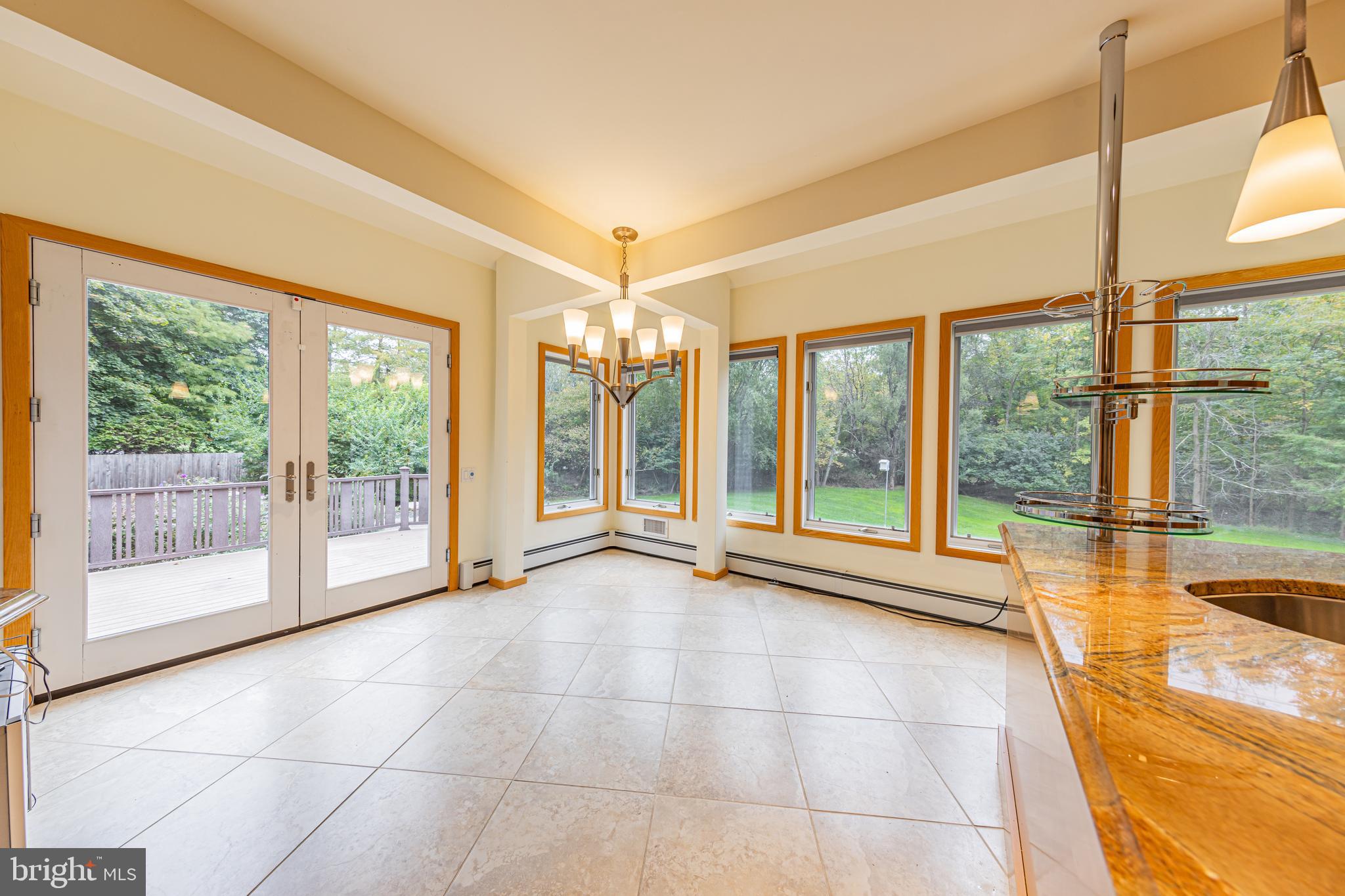 1006 Stonebridge Road Ambler, PA 19002 - Photo 17 of 72 View from Kitchen onto Trex deck