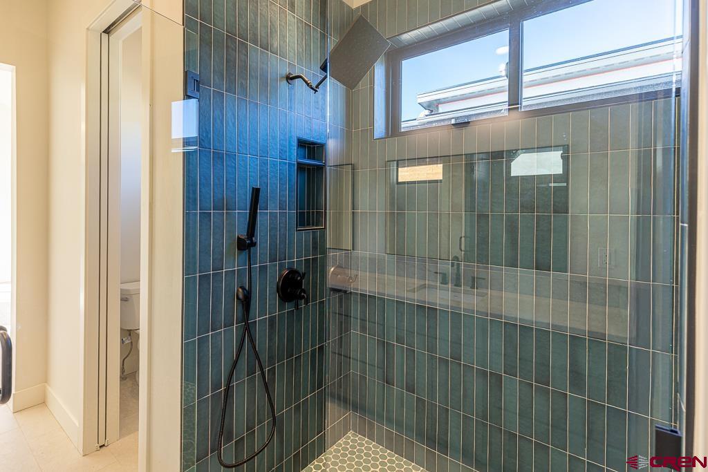 45 West Dalton Road Durango, CO 81301 - Photo 20 of 43 a bathroom with a shower