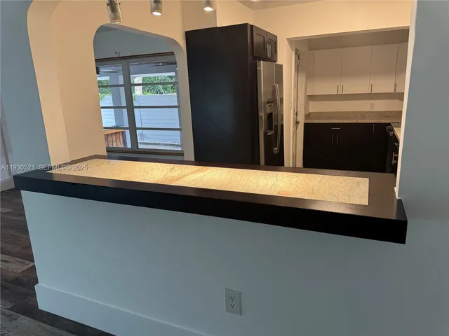 a close view of walk in closet