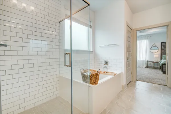 a room with furniture and a lamp