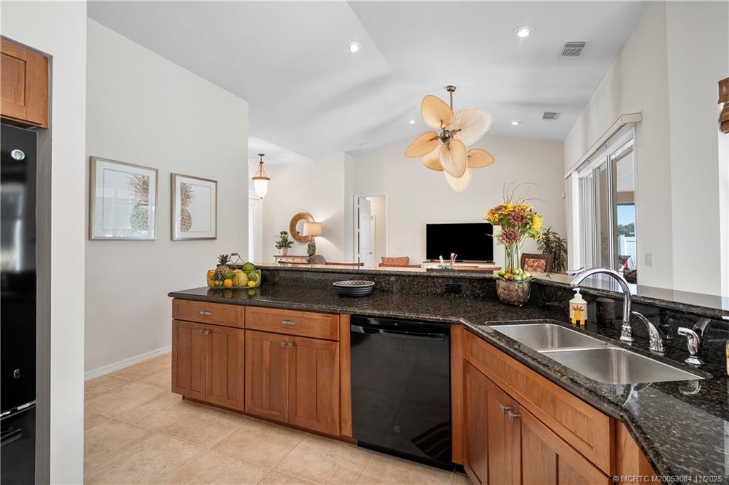 1234 Southwest Locks Road Stuart, FL 34997 - Photo 28 of 52 Kitchen with Solid Wood Shaker Cabinetry