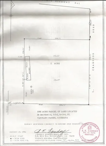 $45,000 | 81081 L Crawford Road, Bush, LA 70431