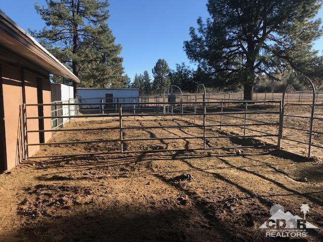35155 Tool Box Spring Road Mountain Center, CA 92561 - Photo 21 of 27 a view of a yard with wooden fence