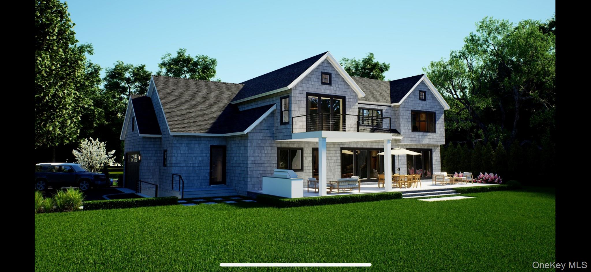 97 Crabapple Road Manhasset, NY 11030 - Photo 3 of 8 a front view of a house with yard