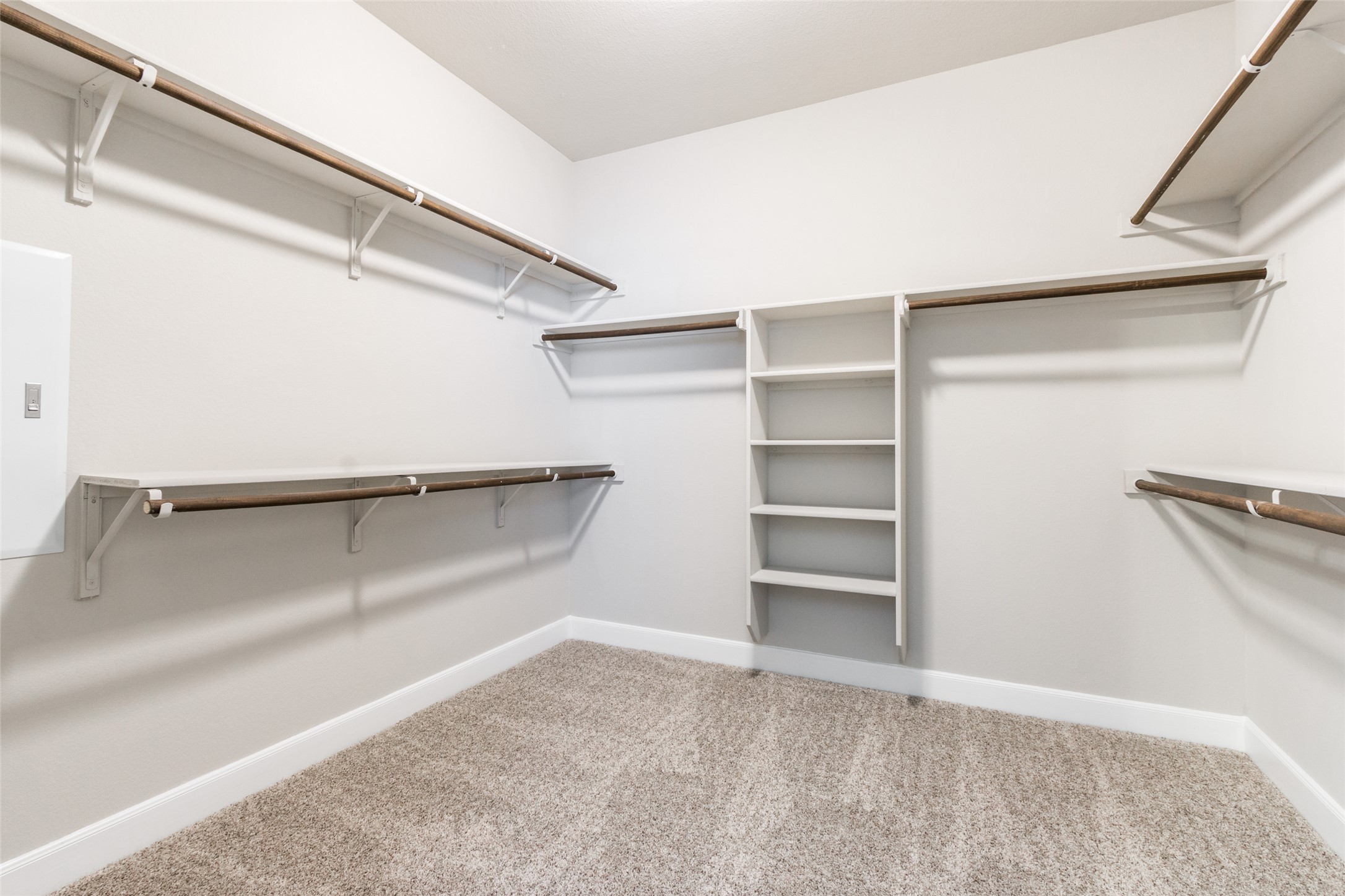 9301 Alex Lane Austin, TX 78748 - Photo 18 of 40 a view of an empty walk in closet