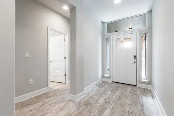 wooden floor in an empty room