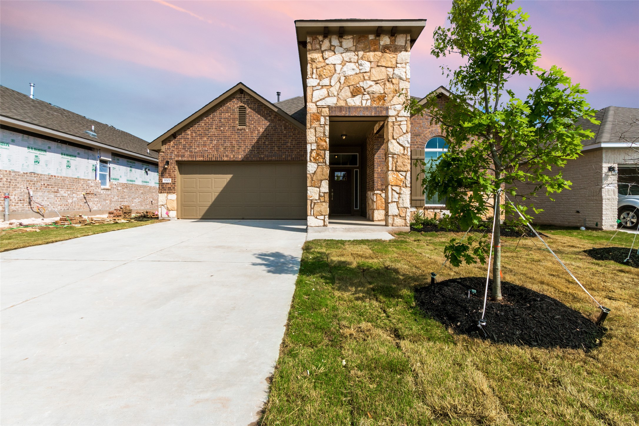 9301 Alex Lane Austin, TX 78748 - Photo 37 of 40 a front view of a house with garden