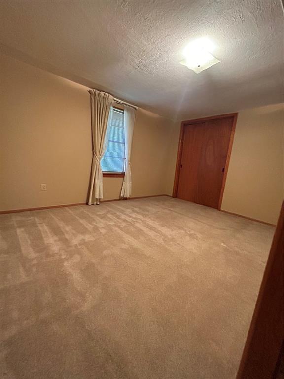 241 Aurora Street Rhome, TX 76078 - Photo 11 of 28 Spare room with light colored carpet and a textured ceiling