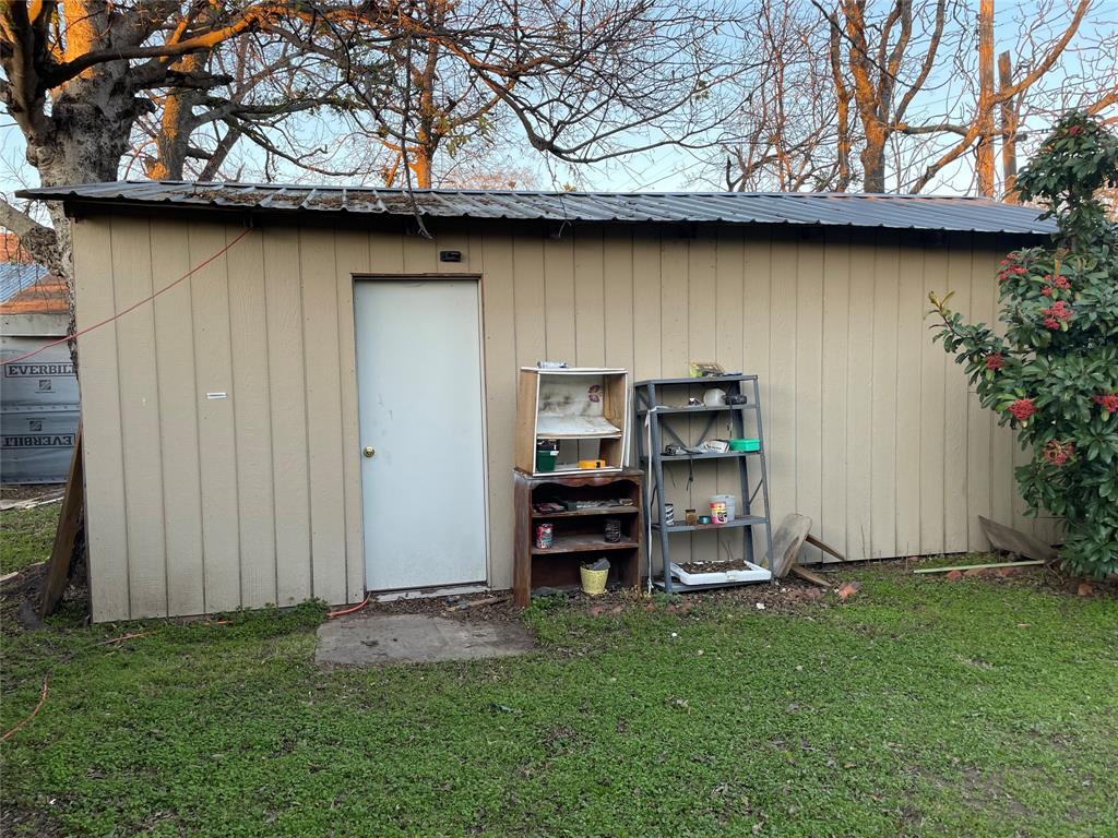 241 Aurora Street Rhome, TX 76078 - Photo 28 of 28 out behind primary home 12 X 24 Barn