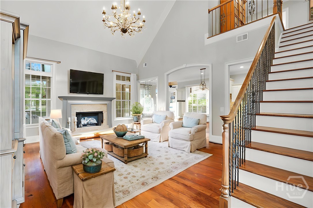 113 Post House Trail Pooler, GA 31322 - Photo 7 of 47 virtually staged living area