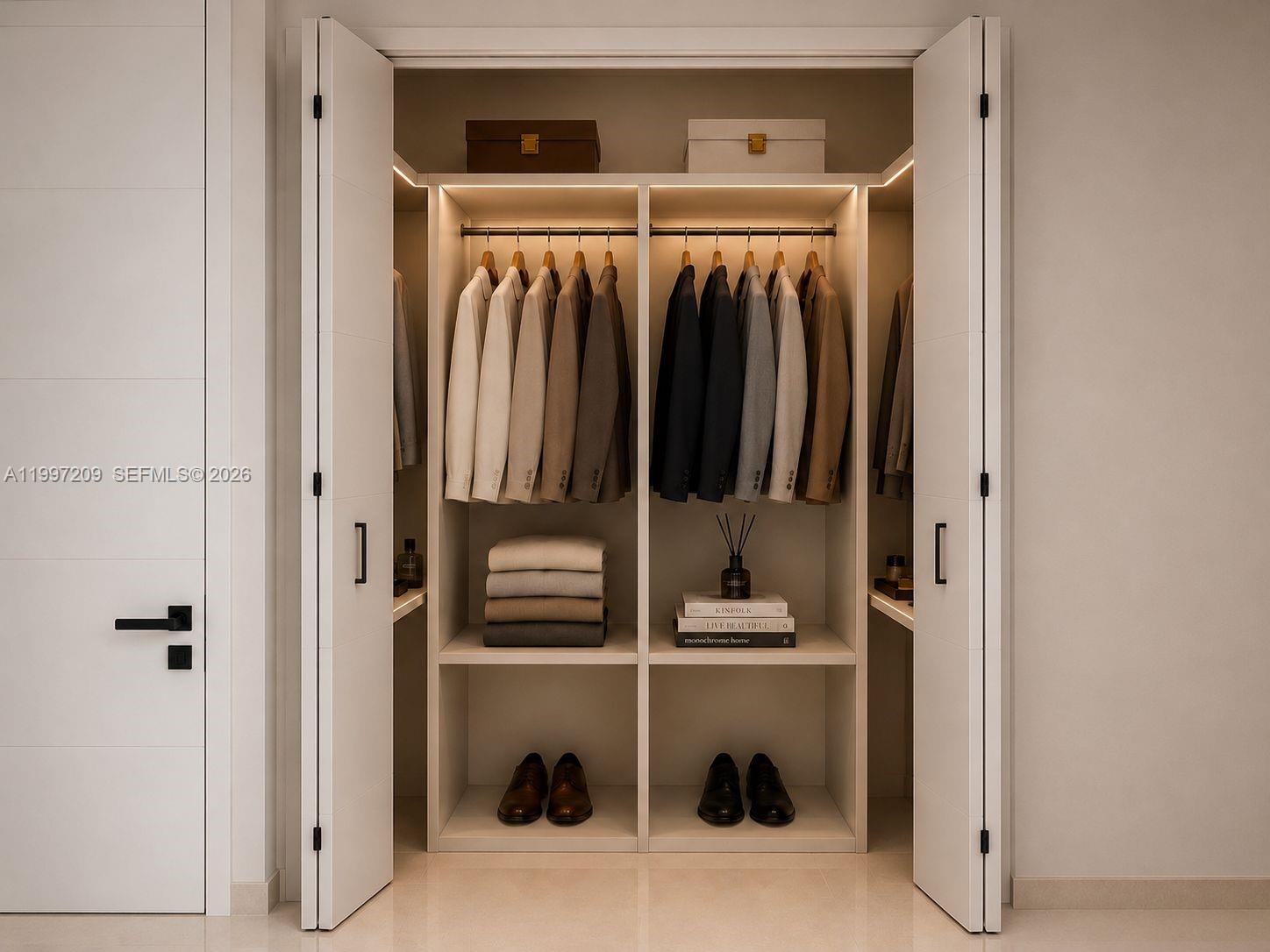 5912 Southwest 33rd Street Miami, FL 33155 - Photo 11 of 16 a view of walk in closet
