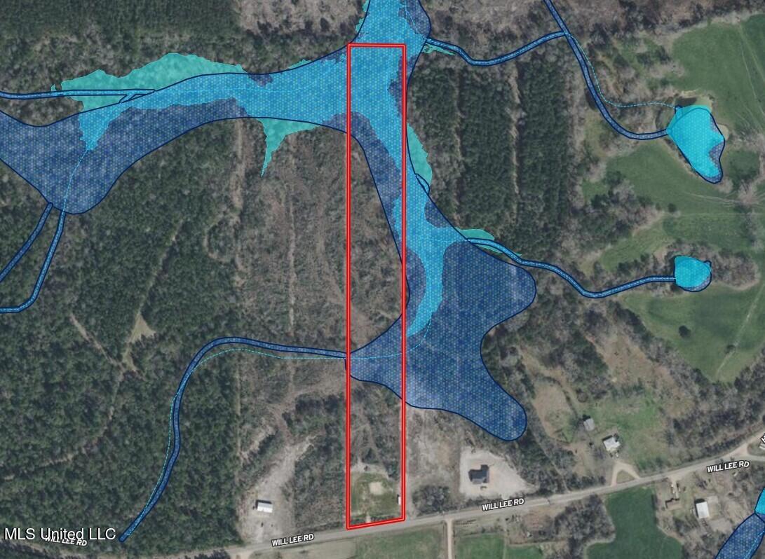 0 Will Lee Road Lumberton, MS 39455 - Photo 4 of 23 Water Features Map