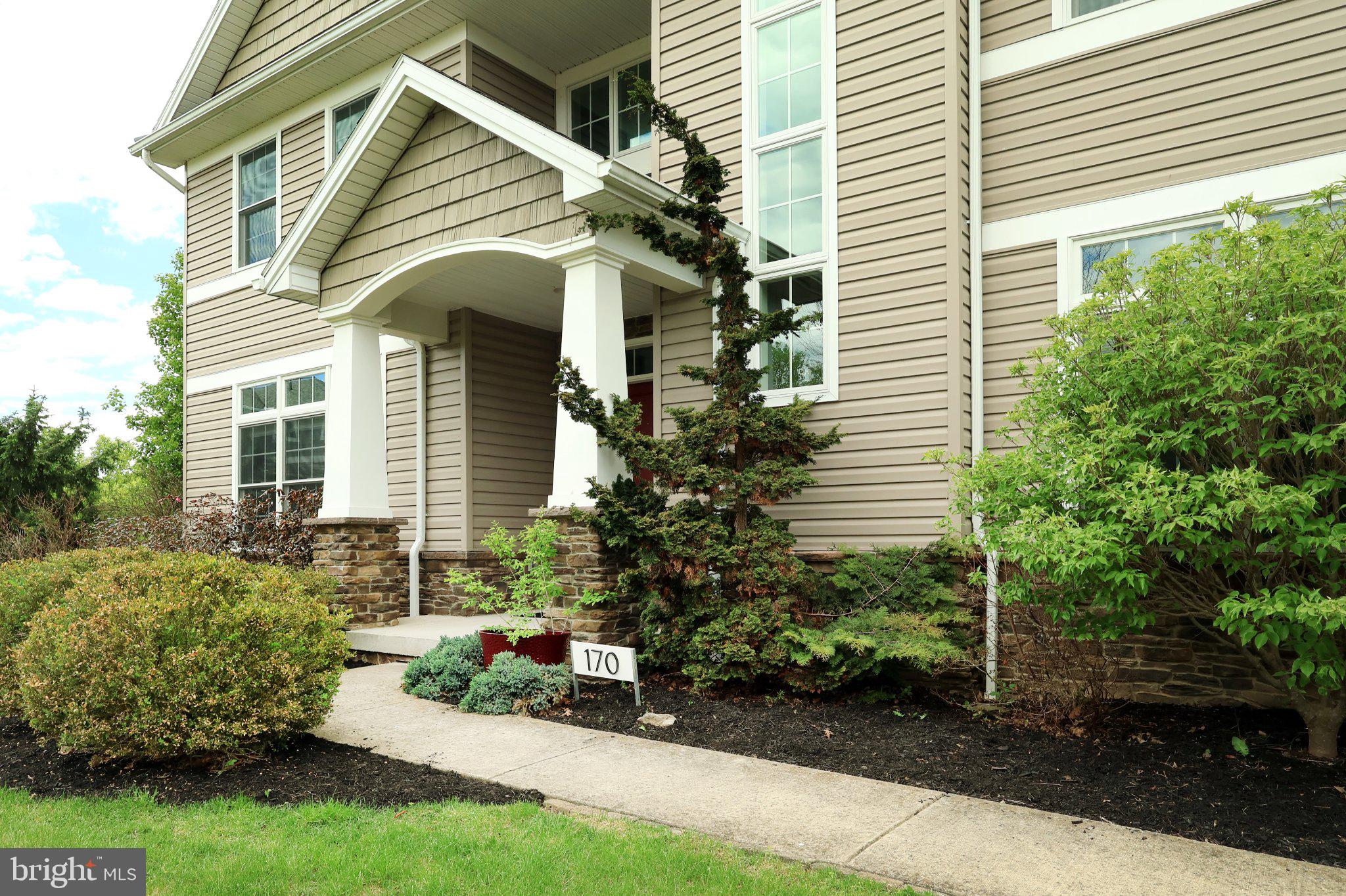 170 Fernleaf Court State College, PA 16801 - Photo 3 of 63 Charming entrance with lush greenery.