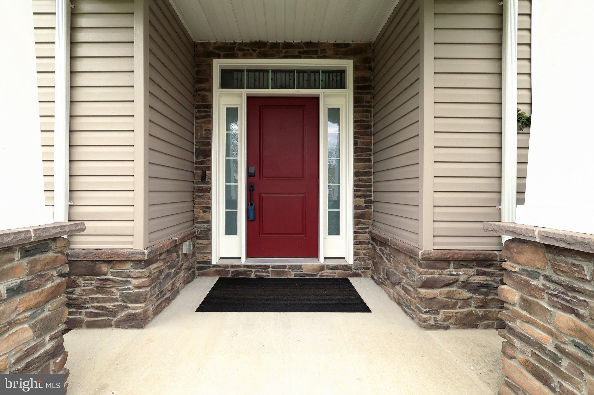 170 Fernleaf Court State College, PA 16801 - Photo 4 of 63 Welcoming entrance with bold red door.