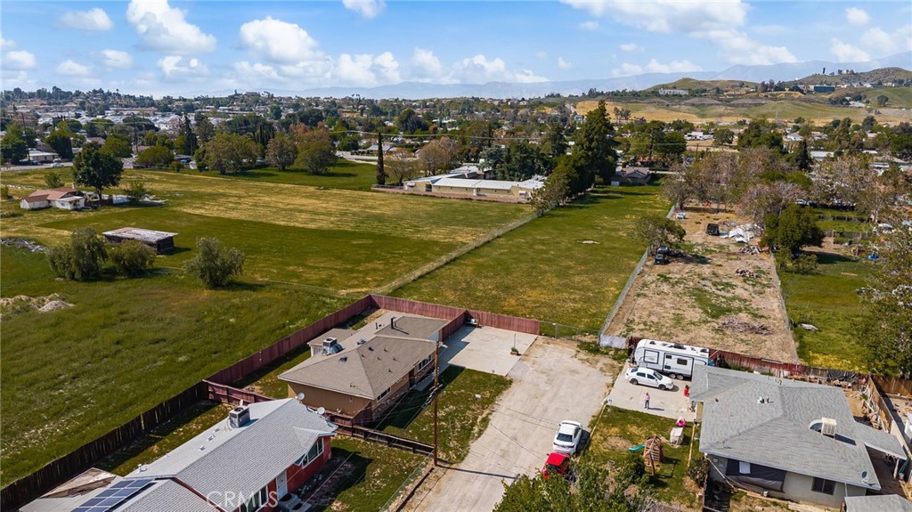 12610 Serrano Drive Yucaipa, CA 92399 - Photo 29 of 29 an aerial view of residential houses with outdoor space