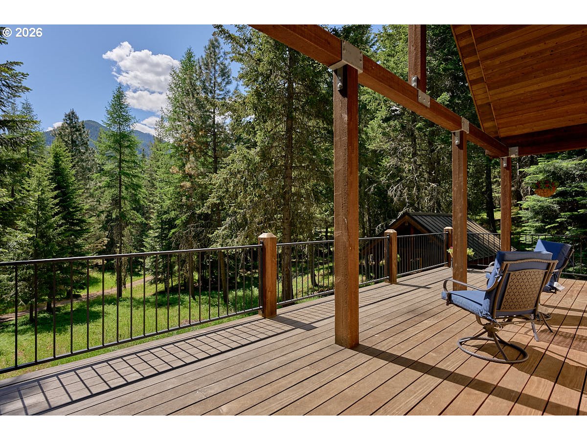64368 Tamarack Road Lostine, OR 97857 - Photo 7 of 39 a view of roof deck with patio