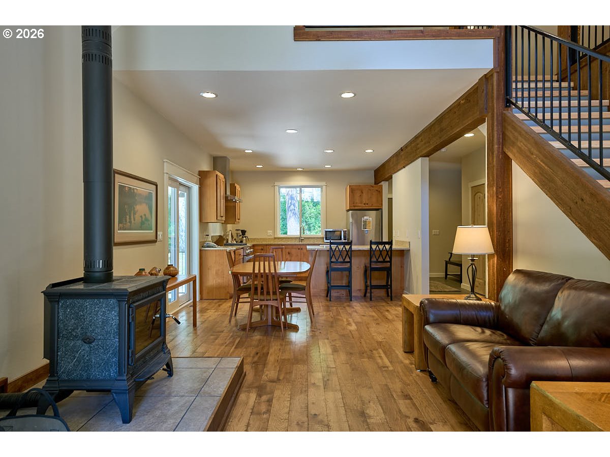 64368 Tamarack Road Lostine, OR 97857 - Photo 8 of 39 a living room with furniture and wooden floor