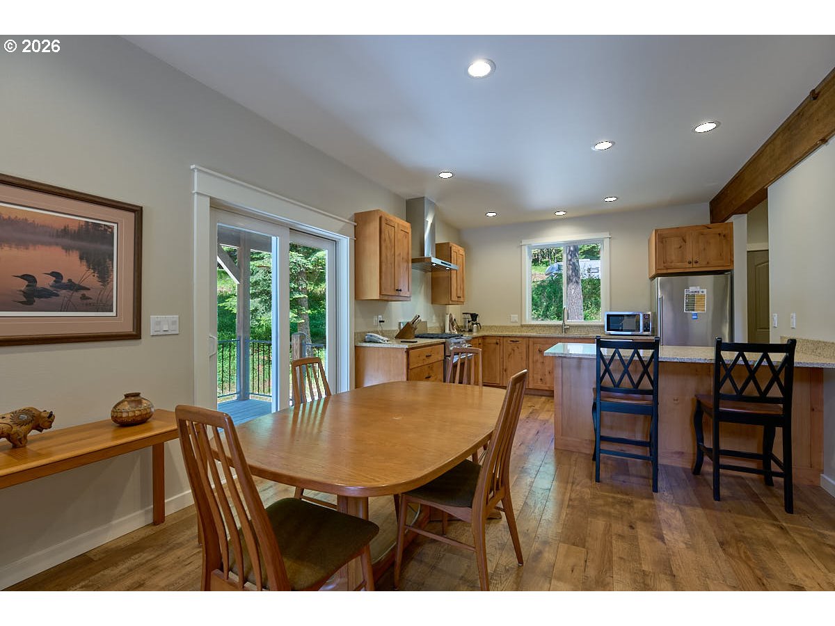 64368 Tamarack Road Lostine, OR 97857 - Photo 9 of 39 a dining room with furniture and window